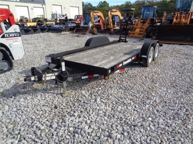 Rental store for TRAILER- DOUBLE AXLE RED CRONK 16 x 7 7 in Highland MI