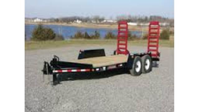 Rental store for TRAILER-DOUBLE AXLE COMTRAIL 16  RED RAM in Highland MI