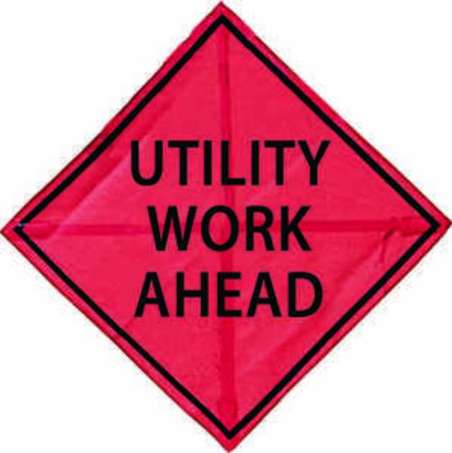 Rental store for Road Sign- Utility Work Ahead 4 X4 in Highland MI