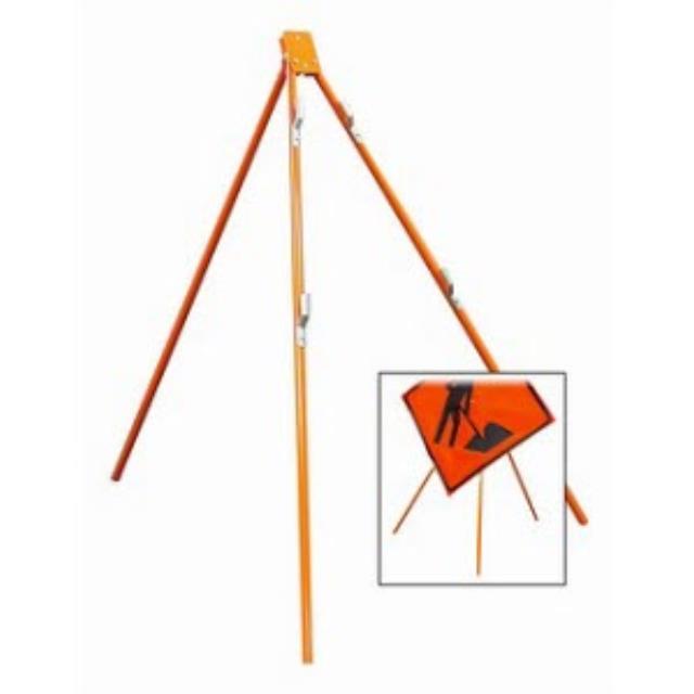 Rental store for Road Sign Stand- Orange Tri-Pod fpr 4 X4 in Highland MI